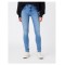 JEANS DONNA WRANGLER HIGH SKINNY JEANS IN RIVER vita alta e vestibilità aderente dal fianco alla caviglia.