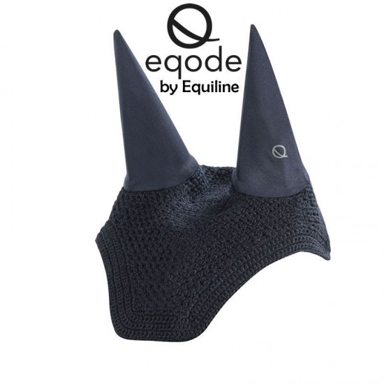 Cuffia per cavallo eqode by equiline vari colori uncinetto protezione per gli insetti monta inglese