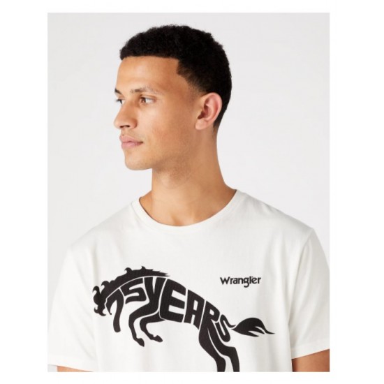 Maglia manica corta WRANGLER T-shirt Anni  Regular Fit 100% cotone 