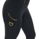 Leggings EQUESTRO EQUITAZIONE MONTA INGLESE PANTALONE Donna Full Grip  in tessuto tecnico, tasca laterale porta cellulare.