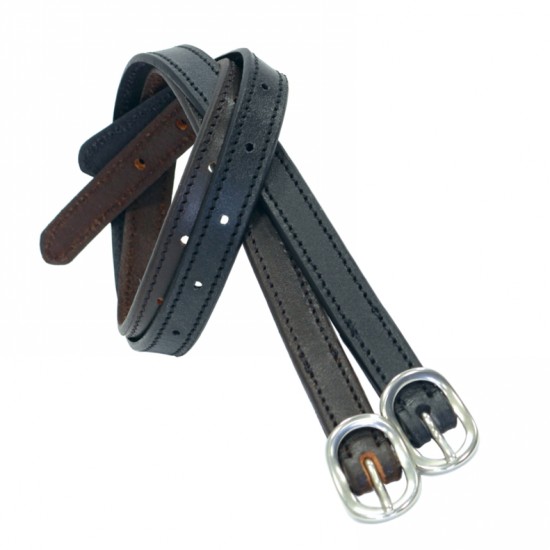 CINTURINI PER SPERONI IN PELLE MM 12X490 CON CUCITURA WINNER 