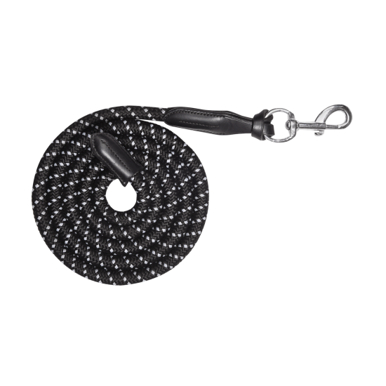 LUNGHINA PER CAVALLI DA CONDUZIONE IN CORDA E CUOIO FINESSE Lunghezza: ca. 2 m