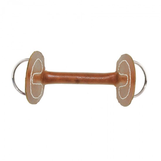 FILETTO AD OLIVA INTERO CON RIVESTIMENTO IN CUOIO.  UMBRIA EQUITAZIONE