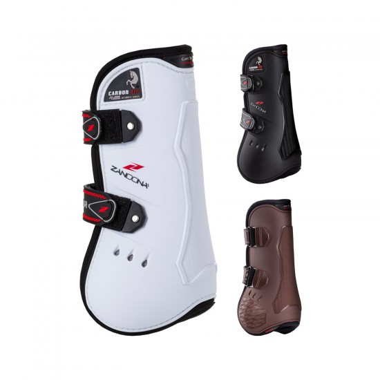 Zandona' Paratendini Carbon Air  VELCRO tendon protezioni monta inglese per cavallo