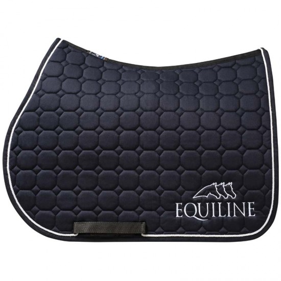 SOTTOSELLA salto ostacoli PER CAVALLO EQUILINE MOD. OUTLINE MONTA INGLESE RETTANGOLARE CON RICAMO 