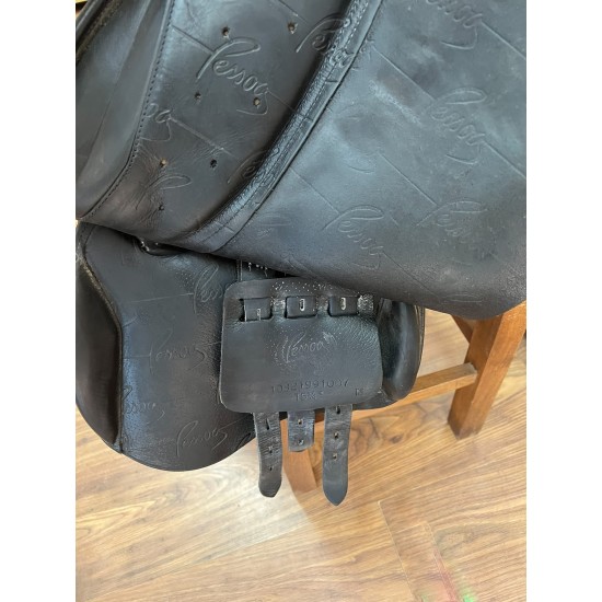 SELLA MONTA  INGLESE PESSOA  RAGAZZO MISURA 15" NERA OTTIME CONDIZIONI!