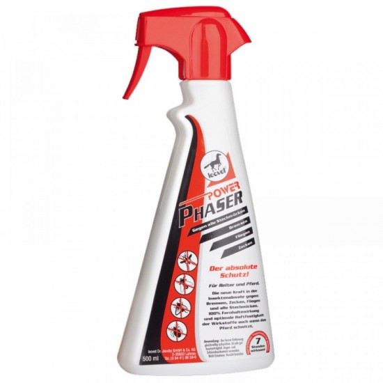 POWER PHASER 500ml repellente insetticida per cavalli super efficace