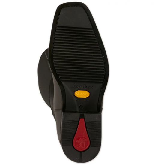 SERGIO GRASSO STIVALI EQUITAZIONE MONTA INGLESE UNISEX IN CUOIO PROGRESS FORMA QUADRATA SENZA LACCI 