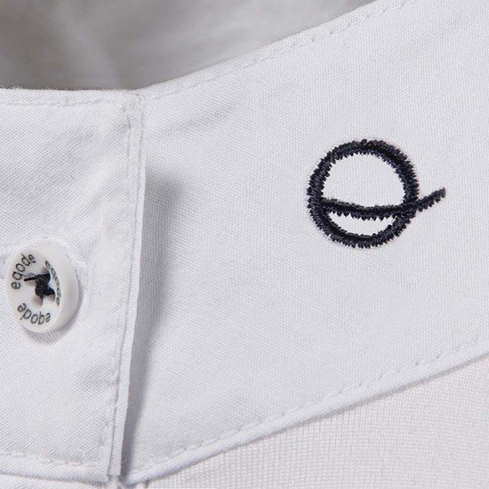 Polo equitazione monta inglese maglia competizione Donna Eqode by Equiline elasticizzante e traspirante 