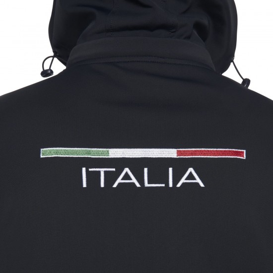 SOFTSHELL EQUITAZIONE UOMO CAVALLERIA TOSCANA X FISE IMPERMEABILE