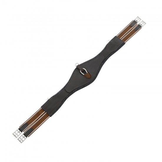 SOTTOPANCIA PER CAVALLO IN CUOIO CON MOSCHETTONE SAGOMATO EQUESTRO 