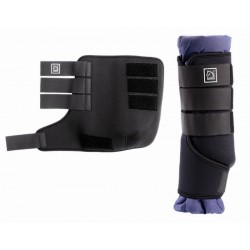 STINCHIERE TATTINI PROTEZIONI CON SOTTOFASCE ANTERIORI MONTA INGLESE PER CAVALLI E PONY 