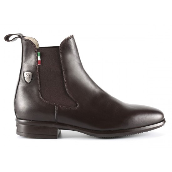 STIVALETTI IN CUOIO EQUITAZIONE MONTA INGLESE ABBIGLIAMENTO CAVALIERE TATTINI ALANO