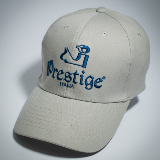 Cappellino con visiera Prestige per cavaliere monta inglese in cotone con logo