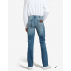 Jeans Wrangler monta western UOMO regolare Greensboro Low Stretch in Blue What Blue