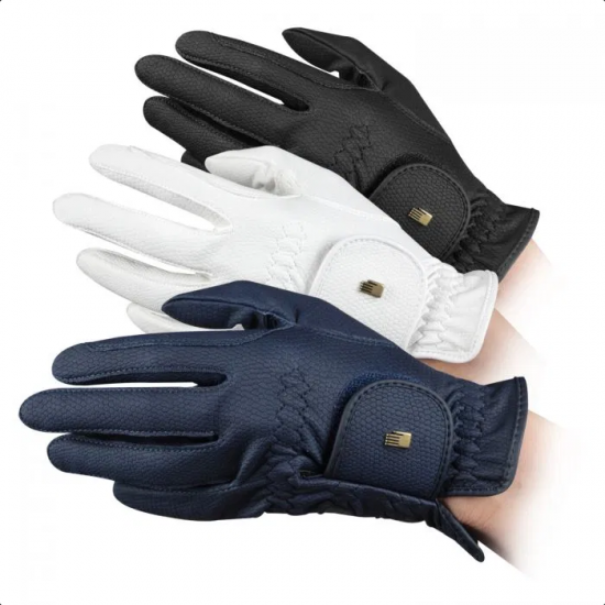 GUANTI EQUITAZIONE PER CAVALIERE ROECKL GRIP LEGGERI MONTA INGLESE