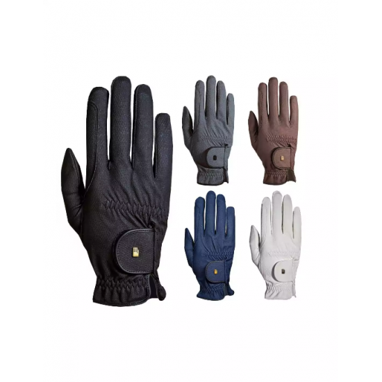 GUANTI EQUITAZIONE PER CAVALIERE ROECKL GRIP LEGGERI MONTA INGLESE