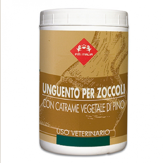 Unguento per Zoccoli dei cavalli con Catrame - FM Italia 1000ML.