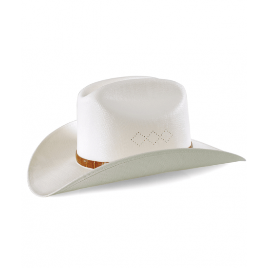  Cappello western in paglia rigida superiore BIMBO/A