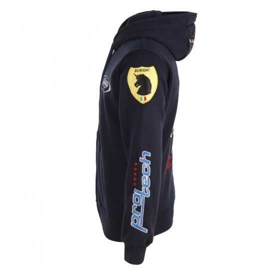 FELPA UNISEX MULTILOGO POOL'S EQUITAZIONE WESTERN