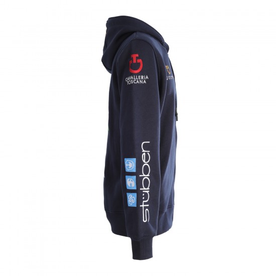 FELPA UOMO EQUITAZIONE MULTILOGO 