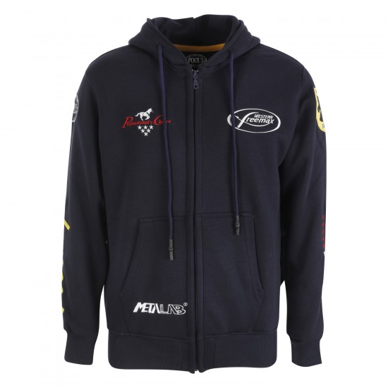 FELPA UNISEX MULTILOGO POOL'S EQUITAZIONE WESTERN