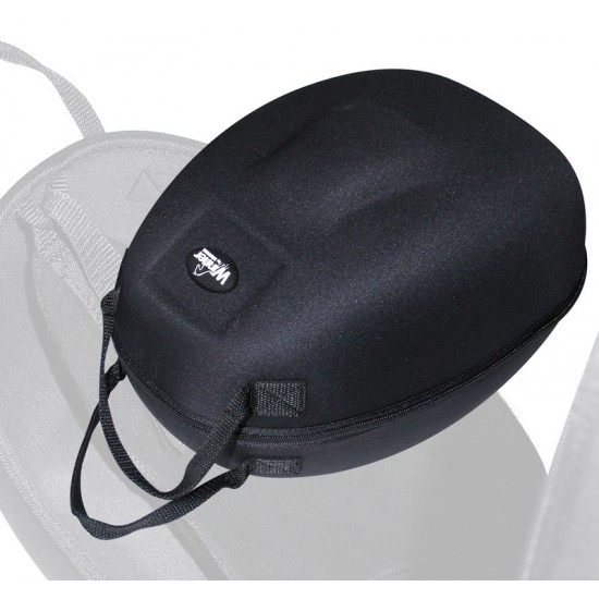 PORTACAP WINNER SAGOMATO NERO IN MATERIALE RIGIDO CON CERNIERA