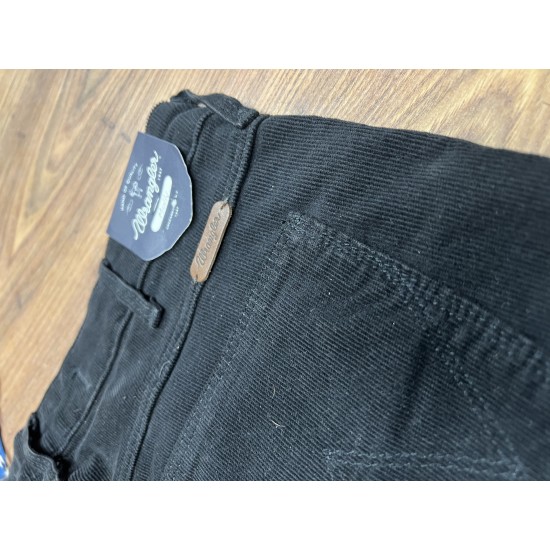 PANTALONE DONNA WRANGLER IN TESSUTO MOLLY SLIM LEG COLORE NERO W29 L34 