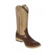 STIVALE MONTA WESTERN ROPER BOOTS MG210 FODERATO IN PELLE MICRO CUCITO INTERAMENTE A MANO 