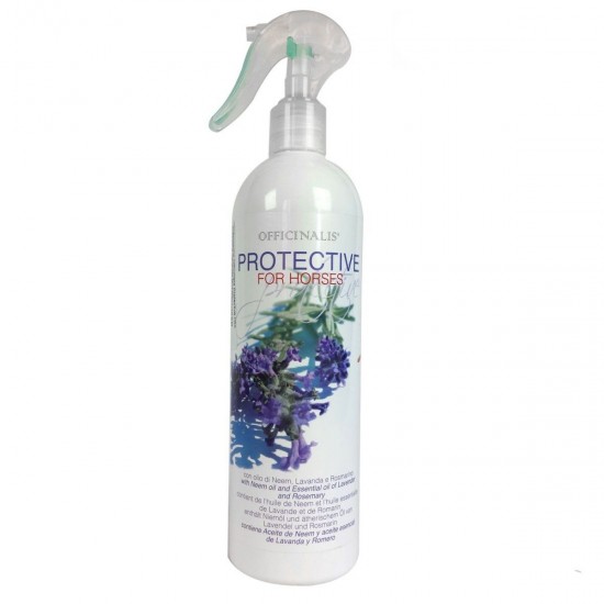 ANTIMOSCHE PER CAVALLO INSETTOREPELLENTE NATURALE PER INSETTI OFFICINALIS PROTECTIVE ALLA LAVANDA 500 ml