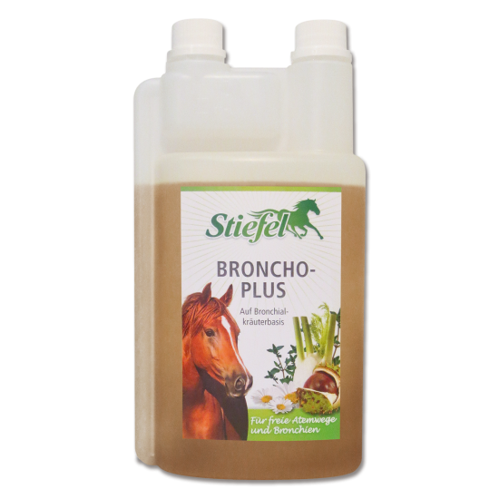 Sciroppo per cavalli per bronchi Stiefel Broncho-Plus, liquid 1 l