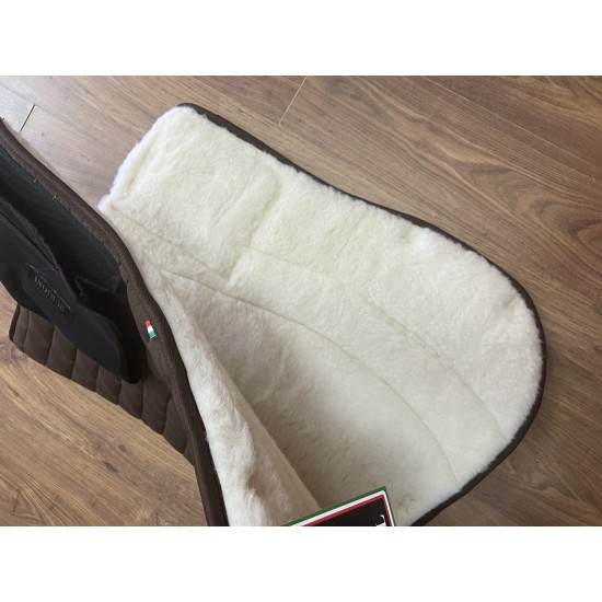 SOTTOSELLA PER CAVALLO TREKKING COTONE/LANA DRY TECHNOLOGY RETTANGOLARE PIU TASCHE IMPERMEABILI BURIONI 