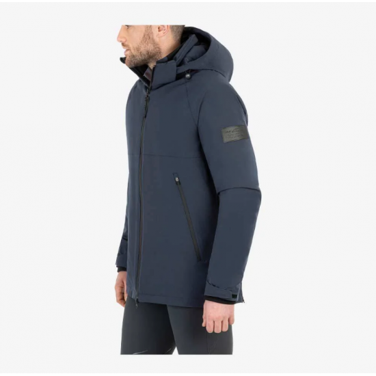 Giubbotto UOMO equiline equitazione piumino con cappuccio Callec impermeabile