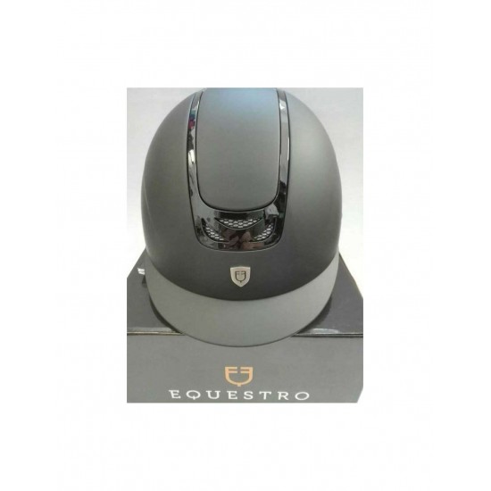 CASCO CAVALIERE EQUITAZIONE EQUESTRO VISOR VISIERA LARGA monta inglese 