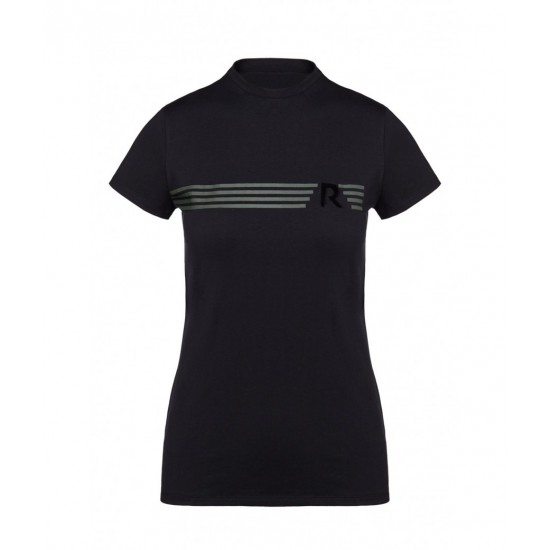 Cavalleria Toscana donna Cotton T-shirt With Revolution Stripe Logo