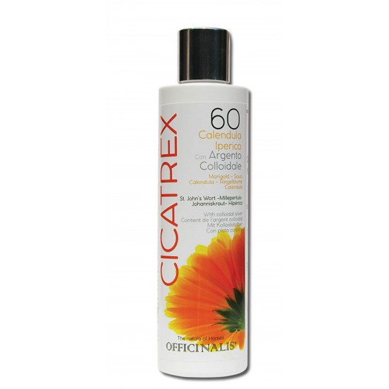 CICATREX 60% 250 ml. CON ZINCO, CALENDULA E ARGENTO COLLOIDALE PER CURA DELLA CUTE DEL CAVALLO