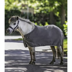 Pile per cavallo Classica coperta in Fleece con allacciature semplici sul petto e passacoda