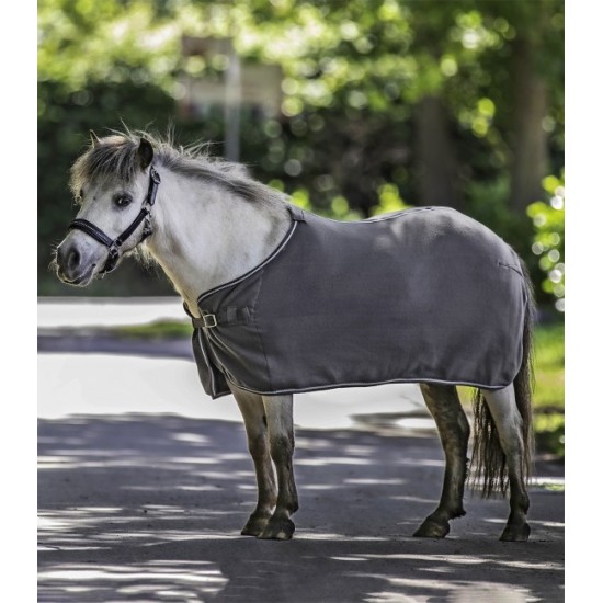 Pile per cavallo Classica coperta in Fleece con allacciature semplici sul petto e passacoda