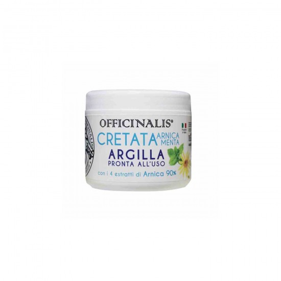 Creta per dolori antinfiammatorio forte per cavalli Officinalis - Argilla Cretata Arnica e Menta - 250 ml pronta all'uso