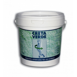 CRETA VERDE FM ITALIA 1000 g. PER DOLORI E TRAUMI MUSCOLARI E ARTICOLARI  DEL CAVALLO  