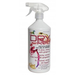 DRAY RED OFFICINALIS ASCIUGA E PULISCE IL MANTO DEL CAVALLO CON OLIO DI ZENZERO