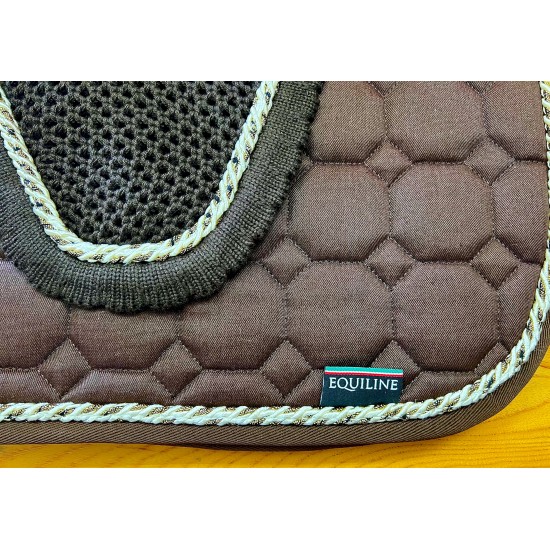 SOTTOSELLA EQUILINE OCTAGON AIR CONTROL SISTEM CON CUFFIA ABBINATA JUMP PER CAVALLO EQUITAZIONE MONTA INGLESE SALTO OSTACOLI