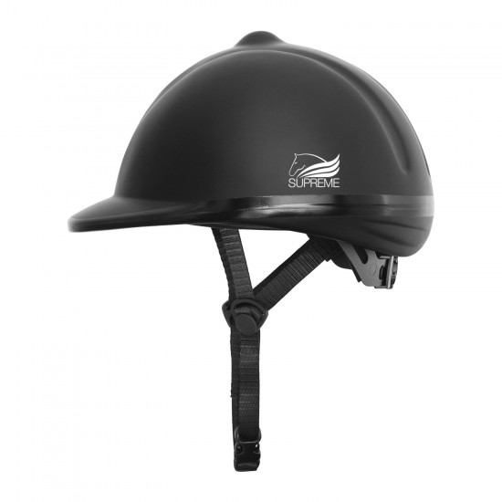 CAP SUPREME SATINATO VG1 C/REGOLAZIONE Casco unisex satinato regolabile con fori di ventilazione per garantire una regolare circolazione dell'aria.