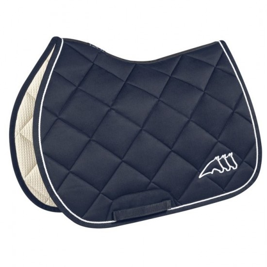 Sottosella da salto Equiline modello Egrit RN, novità primavera/estate 2022. Realizzato con imbottitura antibatterica da 400 gr e federa ecologica a nido d'ape