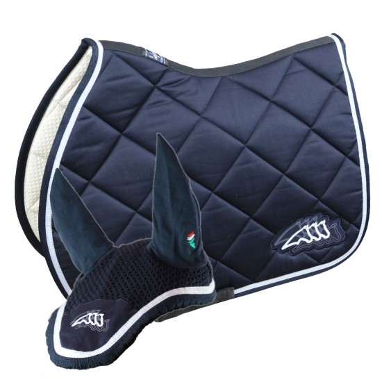 Set equitazione Cuffietta + Sottosella Cudec Equiline