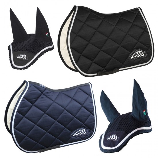 Set equitazione Cuffietta + Sottosella Cudec Equiline