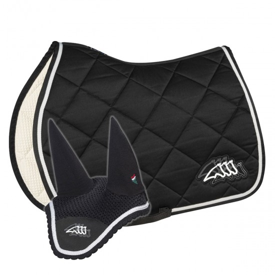 Set equitazione Cuffietta + Sottosella Cudec Equiline