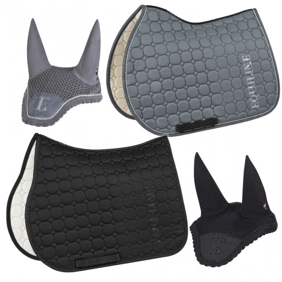 Set equitazione Cuffietta + Sottosella Gralic Equiline