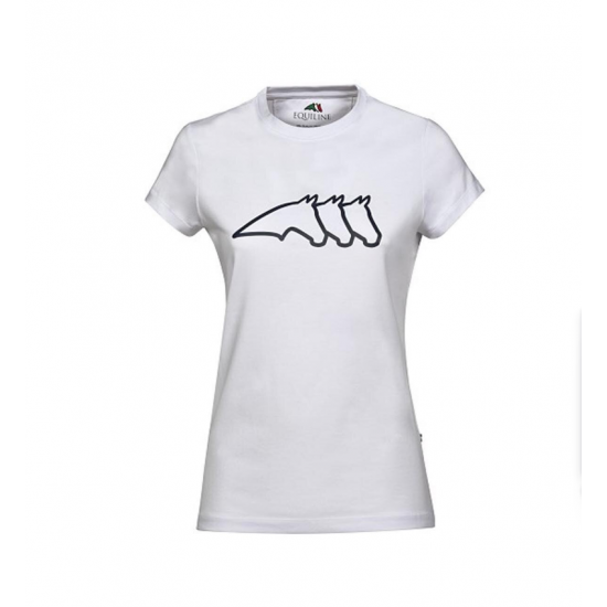  EQUILINE T-SHIRT EQUITAZIONE TEMPO LIBERO DONNA MOD. CELIAC MONTAINGLESE