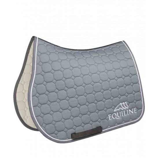 SOTTOSELLA salto ostacoli PER CAVALLO EQUILINE MOD. OUTLINE MONTA INGLESE RETTANGOLARE CON RICAMO 